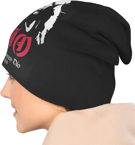 Miniatura 6 de Ronnie Rock James Dio - Gorro de punto para hombre y mujer, color negro, Negro