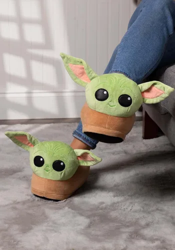 Miniatura 2 de Star Wars Grogu - Pantuflas para adultos, Verde