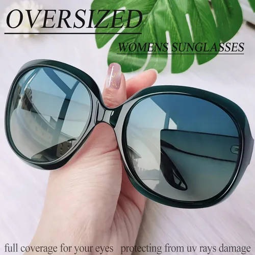 Miniatura 190 de Joopin Lentes de sol de gran tamaño para mujer, polarizados, grandes, para conducción, protección UV, grandes sombras