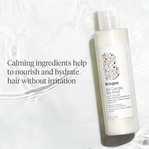 Miniatura 4 de Briogeo Be Gentle, Be Kind Aloe + Oat Milk Acondicionador ultra calmante Acondicionador sin fragancia para cuero cabelludo y cabello sensibles