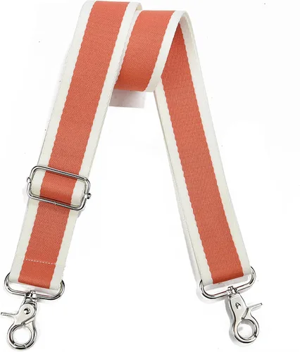 Miniatura 111 de Correa de Bolso Ancha Correa de Hombro Ajustable Correa de Repuesto Cruzada Correa de Bolso de Hardware Plateado