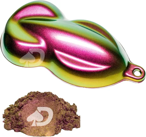 Miniatura 15 de 0.18 oz Arson SuperShift Pearl Polvo de mica camaleón intenso Pigmento de cambio de color para pintura Pigmento camaleón para pintura Polvo