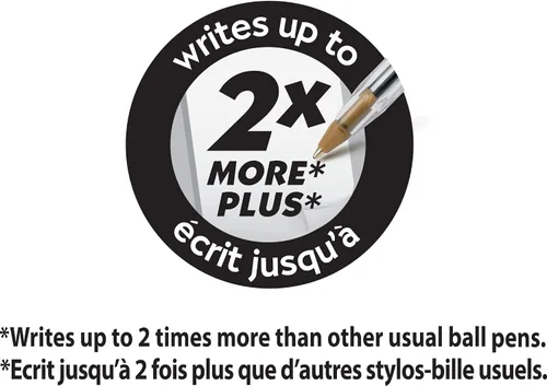 Miniatura 4 de BIC M10 - Bolígrafos Clic medianos (100 unidades), color negro