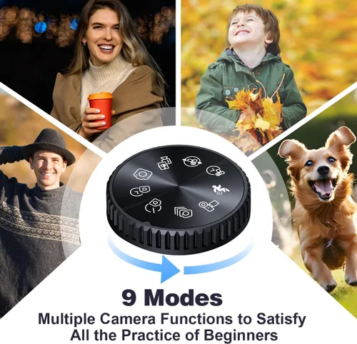 Miniatura 6 de Cámara digital 6K de 64 megapíxeles para fotografía y videoblogs para YouTube, pantalla giratoria de 180°, zoom autofocus de 16X, cámara de belleza