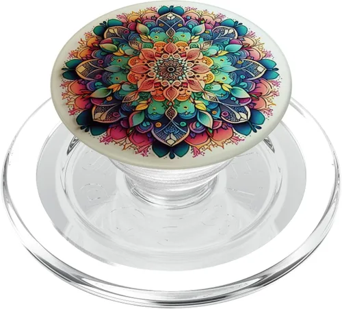Miniatura 8 de PopSockets con diseño de mandala PopGrip intercambiable