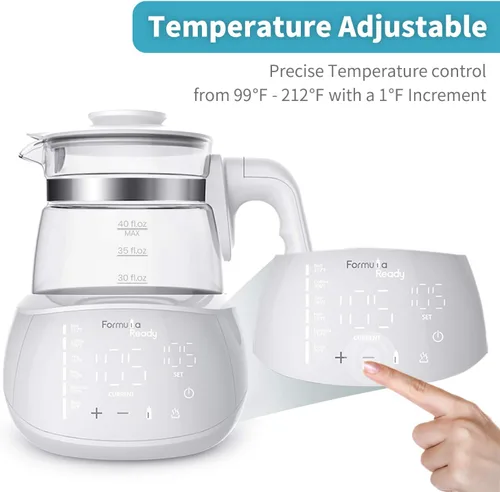 Miniatura 4 de Hervidor de agua para bebé: hervir con un botón, enfriar y mantener el calor a la temperatura perfecta 24/7 - dispensa agua al instante - Reemplace
