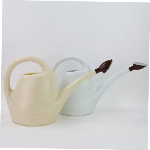 Miniatura 9 de GANAZONO Dispositivo de riego largo para plantas de caño largo, maceta de plástico beige de 3,5 l para plantas de interior/exterior