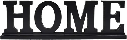 Miniatura 8 de E-view Letrero familiar de madera para decoración del hogar, letras decorativas, placa de palabras de mesa, detalles de decoración del hogar