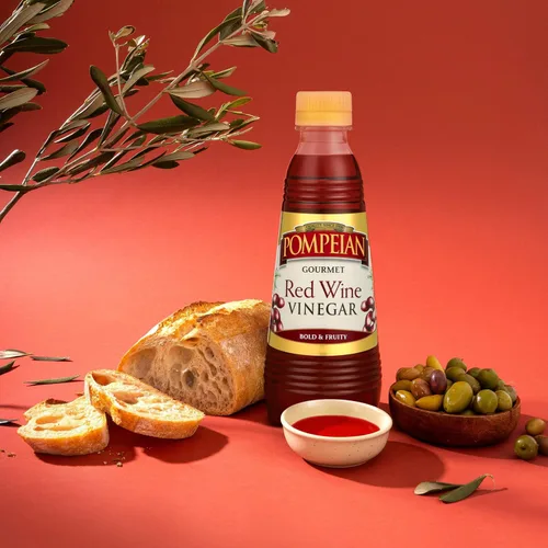 Miniatura 5 de Pompeian Vinagre de vino tinto gourmet – 30 onzas líquidas – Vinagre para cocinar – Sabor audaz y afrutado para aderezos de ensalada, adobos y salsas