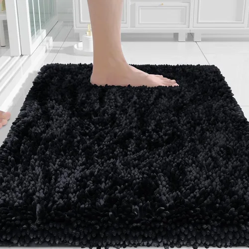 Miniatura 31 de Yimobra - Alfombra grande para baño antideslizante de 36x24 pulgadas, extra gruesa y suave, absorbente de felpilla, alfombras de baño lavables a