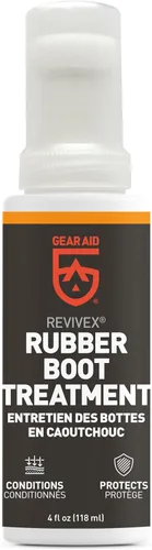 GEAR AID Revivex - Kit de reparación de botas de goma, arreglar grietas y agujeros, protección UV, acondicionador de neopreno y Aquaseal SR