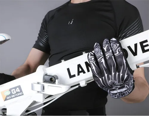 Miniatura 3 de Skull Motorcycles Cycling Gloves Bike Racing Bicycles MTB Full Finger Gloves for Men Women & Mountaineering