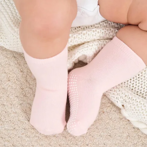Miniatura 7 de Zaples - Calcetines con suela antideslizante y altura media para bebés, niños y niñas