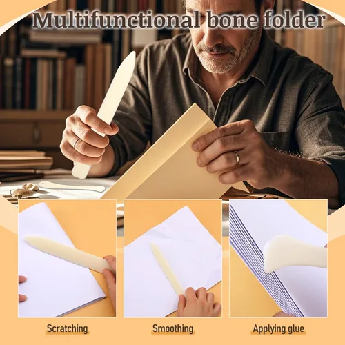Miniatura 3 de 49 kits de encuadernación de libros para principiantes, herramientas de encuadernación de libros, suministros de encuadernación con cepillo de cinta