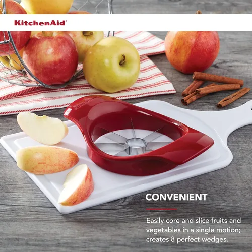 Miniatura 5 de KitchenAid KE305OHERA Classic Fruit Slicer, One Size, Red (Pack of 12)