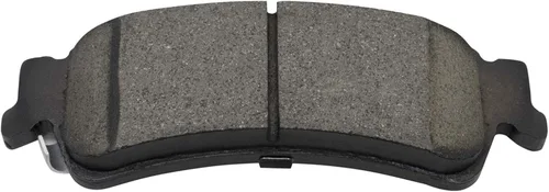 Miniatura 8 de TRQ Kit de pastillas de freno trasero y rotor de cerámica con revestimiento en G de alta calidad, ranurado X perforado, compatible con 02 Cadillac