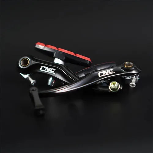Miniatura 9 de CNC Set de Frenos V-Brake, Frenos V-Brake de Palanca Lineal para Bicicleta para Rueda Delantera/Trasera, Brazo Largo 110mm, Negro