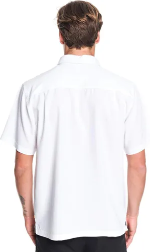 Miniatura 5 de Quiksilver Camisa con cuello floral de 4 botones para hombre