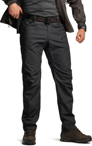 Miniatura 67 de CQR – Pantalones tácticos elásticos tipo cargo para hombre, resistentes al agua, de tela ripstop (antidesgarros), ligeros, ideales para uso diario