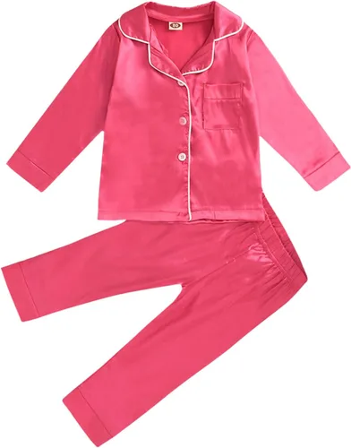 Toddler Kids Child Infant Newborn Baby Girls Long Sleeve Solid Patchwork Tops Blouse Pjs Pants Trousers Baby