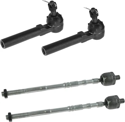 Miniatura 178 de TRQ Juego de barras de acoplamiento delanteras interiores y exteriores de 4 piezas compatible con Jeep Cherokee 1991-2001 y Comanche 91-92