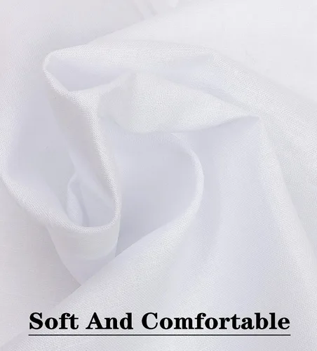 Miniatura 2 de Scotamalone Pañuelos para hombre 100% algodón suave blanco Hankie Hankerchieves