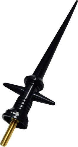 Miniatura 5 de Antena láser de hoja de sable láser negro grande de 5.4 pulgadas en aluminio mecanizado CNC para Ford F150 F-150 F250 F350 F450 F550 F650 1997-2021