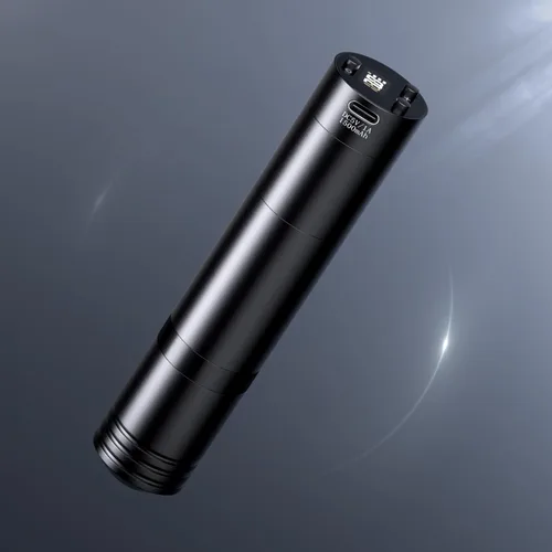 Miniatura 2 de Kit de pistola de tatuaje-BIOMASER Kit de tatuaje inalámbrico completo para principiantes, juego de máquina de tatuaje rotativa, 20 agujas