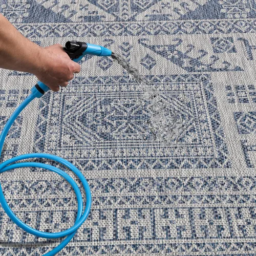 Miniatura 54 de Keen Home Design Alfombra de pasillo para exteriores, 26 x 119 pulgadas, lavable para interiores y exteriores, para patio, cocina, balcón, playa