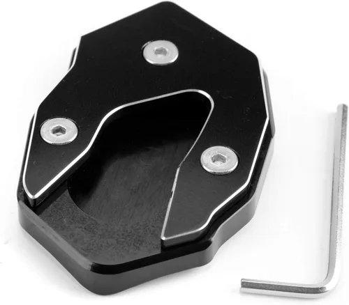 Miniatura 6 de Soporte lateral soporte ampliador pad para KAWASAKI 17-18 Versys-X300 Negro