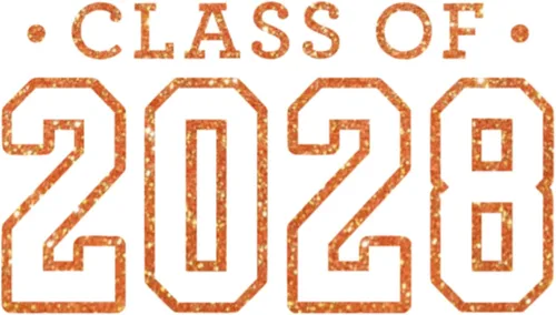 Miniatura 19 de Class of 2028 Iron On Decal, Senior Class Shirt Patch, Heat Transfer, HTV Graphic Tshirt Sticker, DIY Crafts, Pick Size Color, Iron-On Almost Gold