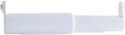 Miniatura 6 de Teravan Extensor de soporte de papel higiénico estándar para rollos extra grandes, perfecto para rollos dobles, triples en soportes de pared de baño