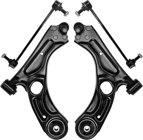 Miniatura 84 de Detroit Axle - Kit de 4 brazos de control delanteros para Ford Mustang 05-10, 2 brazos de control inferiores, 2 puntales 2005 2006 2007 2008 2009