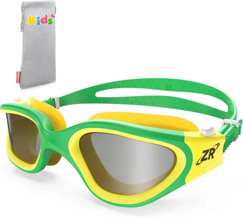 Miniatura 12 de ZIONOR Gafas de natación para niños, G1 MINI con protección UV, polarizadas, antivaho, para edades de 6 a 14 años A2