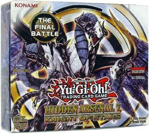 Yugioh Hidden Arsenal 7 Booster Box 24 paquetes sellados de fábrica! por Yu-Gi-Oh!