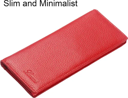 Miniatura 2 de Lavemi Ultra Slim Thin Leather RFID Blocking Bifold Credit Card Holder Wallets for Women