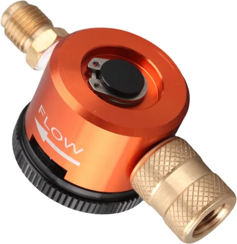 Miniatura 9 de Herramienta de purga de nitrógeno con dial rápido de 3 puntos, funcionamiento suave, constante, para regulador de nitrógeno HVAC, presión de 50 PSI
