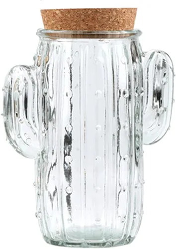 Miniatura 5 de Tarro de cristal del caramelo del caramelo del tarro del caramelo del envase del almacenamiento de la comida