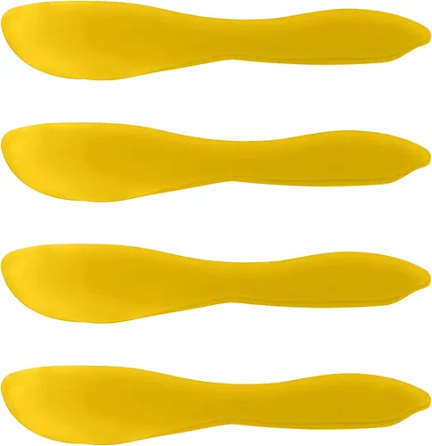 Miniatura 19 de Linden Sweden Juego de 2 esparcidores multiusos, gris carbón, cuchillo versátil para mantequilla para queso suave, mantequilla de maní, glaseado
