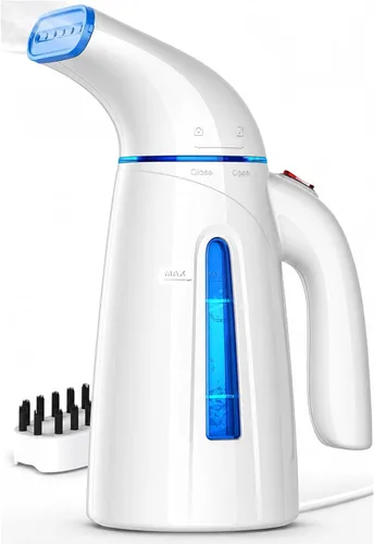 OGHom Vaporizador para ropa, vaporizador de ropa portátil, vaporizador de mano para prendas, 240 ml, gran capacidad, 700W, plancha de vapor de viaje