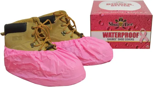 Miniatura 2 de ShuBee Waterproof Shoe Covers Slip-Resistant Disposable for Construction, Indoor Carpet Floor Protection - 40 Pair