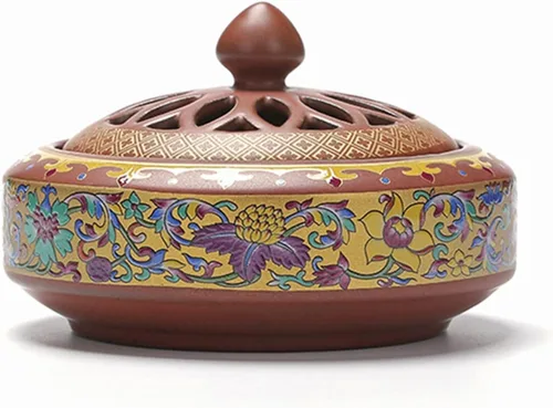 Quemador de incienso para decoración creativa del hogar, quemador de incienso de cerámica, artesanía clásica, regalo, lágrima, yoga, habitación,