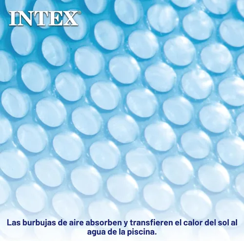 Miniatura 5 de Intex Cubierta solar para piscinas de 9.5 pies de diámetro de fácil colocación y estructura