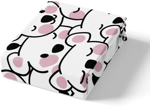Miniatura 4 de Feelyou Juego de ropa de cama de koala para niños y niñas, funda de edredón con estampado de koala de dibujos animados, funda de edredón