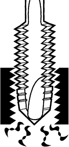 Miniatura 3 de Champion Herramienta de corte Brute Platinum XL22-1/4-20 Heavy Duty Spiral Point Tap: (paquete individual) - Fabricado en Estados Unidos