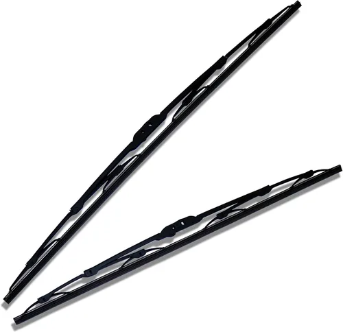 WBMP-15-15 - Limpiaparabrisas con marco de metal para brazo de bayoneta, brazo de pasador y gancho en J, lado del conductor de 15 pulgadas (14.764