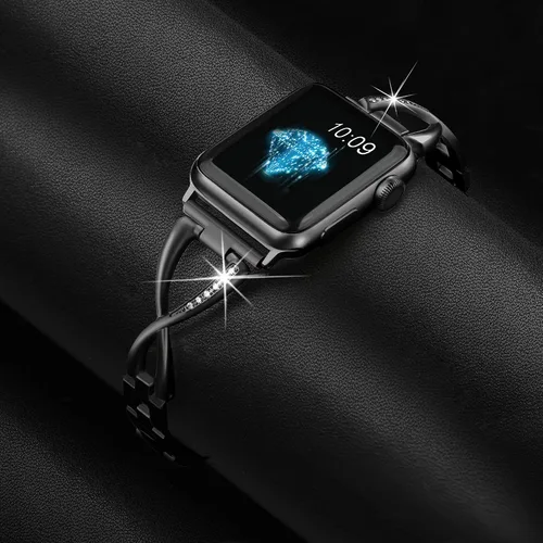 Miniatura 2 de Secbolt Correas compatibles con Apple Watch Band de 1.496 pulgadas, 1.575 pulgadas, 1.614 pulgadas, 1.654 pulgadas, 1.732 pulgadas, 1.772 pulgadas