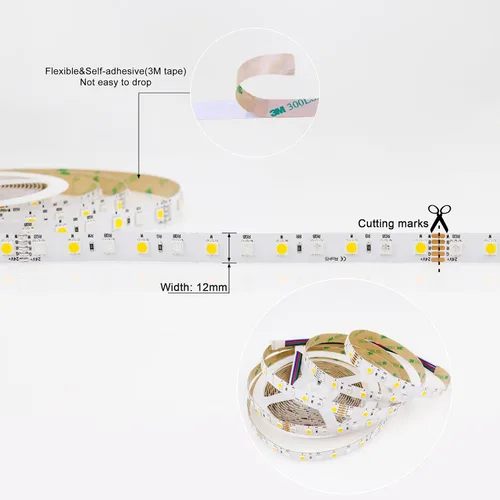 Miniatura 5 de LEDENET kit de iluminación de luces LED, 12 voltios, 24 voltios RGBW, 24.0 volts