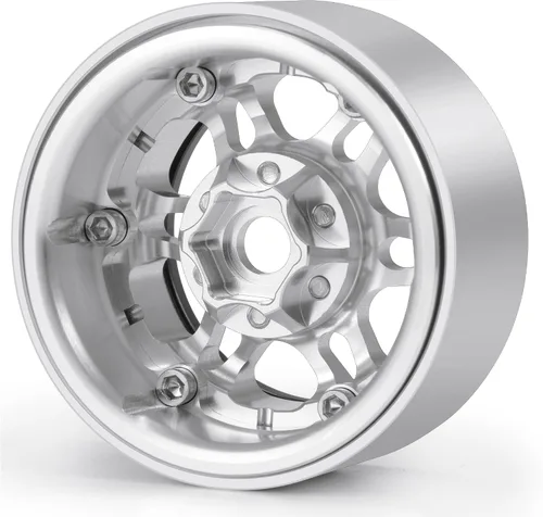 Miniatura 6 de AXSPEED Beadlock de metal de 1.9 pulgadas para llantas de rueda de oruga 1/10 TRX4 Axial Scx10 TRX4 Wraith D90 D110 RC Car, paquete de 4