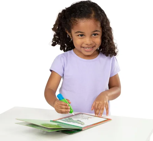 Miniatura 7 de Melissa & Doug On The Go Water Wow! Almohadilla de actividades para colorear reutilizable que se revela con agua - Selva